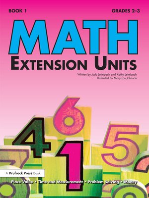 cover image of Math Extension Units, Grades 2-3